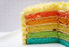 Rainbow cake