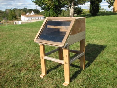 Thin-Plywood-Solar-dehydrator